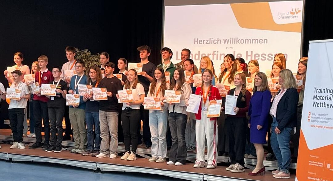 Schüler der Martin-Luther-Schule in Rimbach qualifizieren sich für das Bundesfinale im Präsentationswettbewerb „Jugend präsentiert“