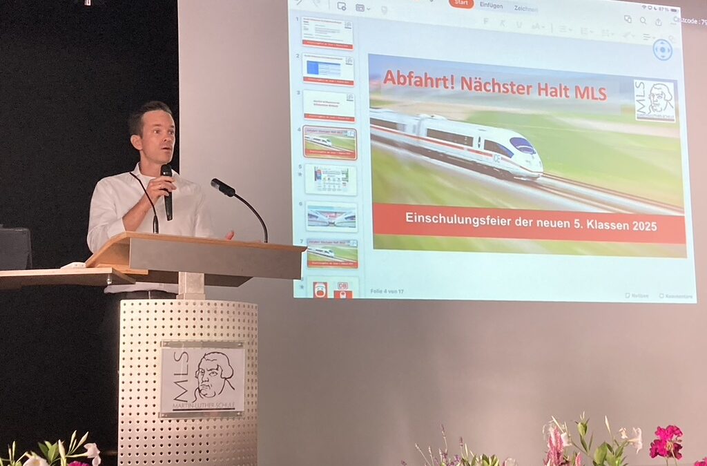 Neue Sextaner an der Martin-Luther-Schule feierlich begrüßt